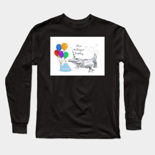 Have a Magical Birthday Crocodile Unicorn Long Sleeve T-Shirt